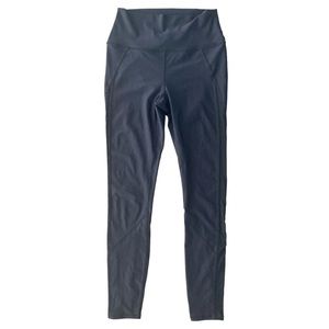 Carbon38 Leggings Womens Small Black Meshโ Stripe Athletic High Rise